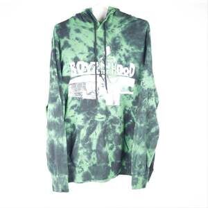 Philcos Boyz N The Hood Ice Cube Green Tie-Dye Pullover Hoodie